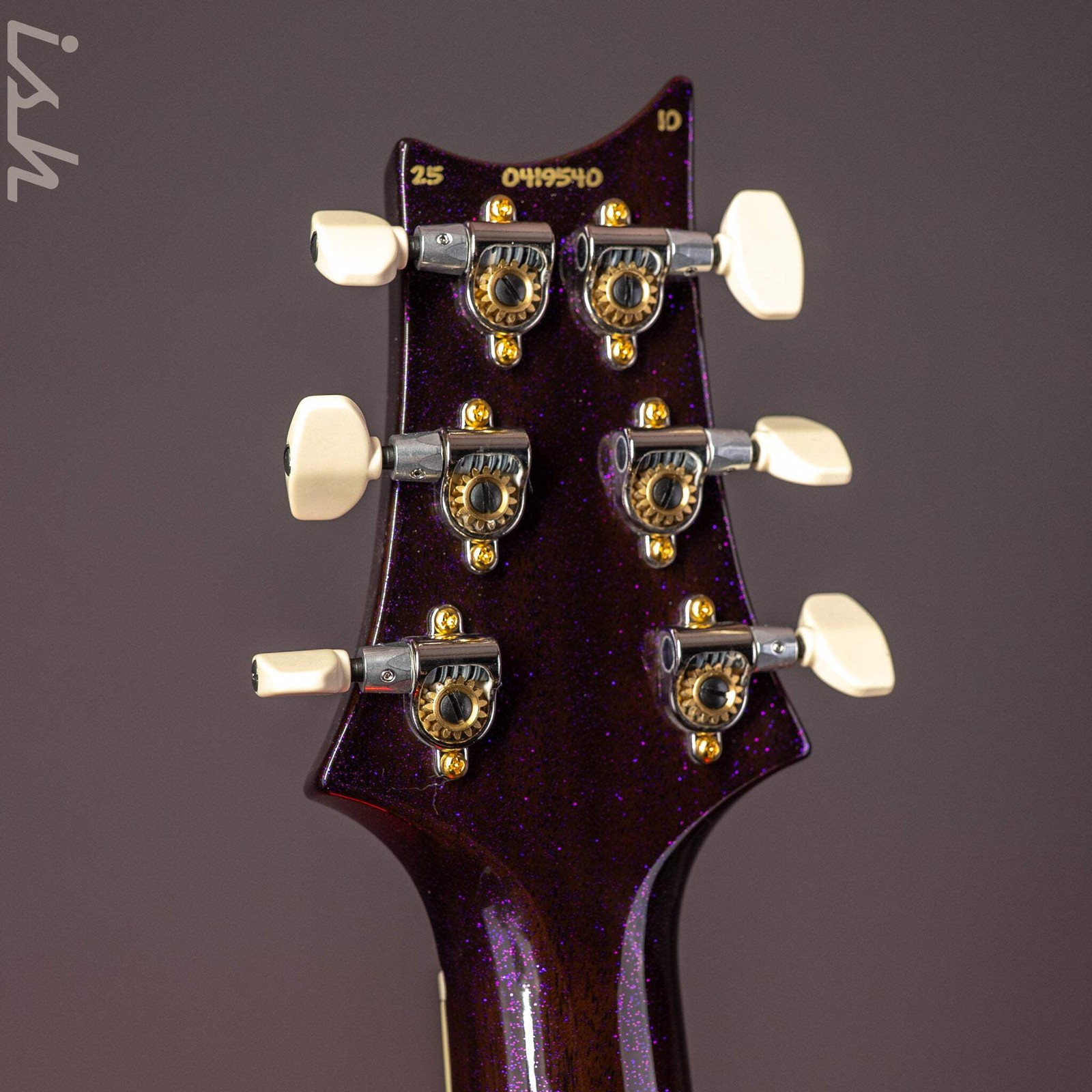 PRS McCarty 594 10-Top Sprayer’s Choice Purple Hollowflake Back/Neck