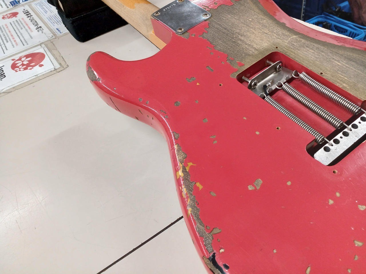 Fender Custom Shop 1963 Michael Landau Strat Fiesta Red 3 Tone Sunburst Relic