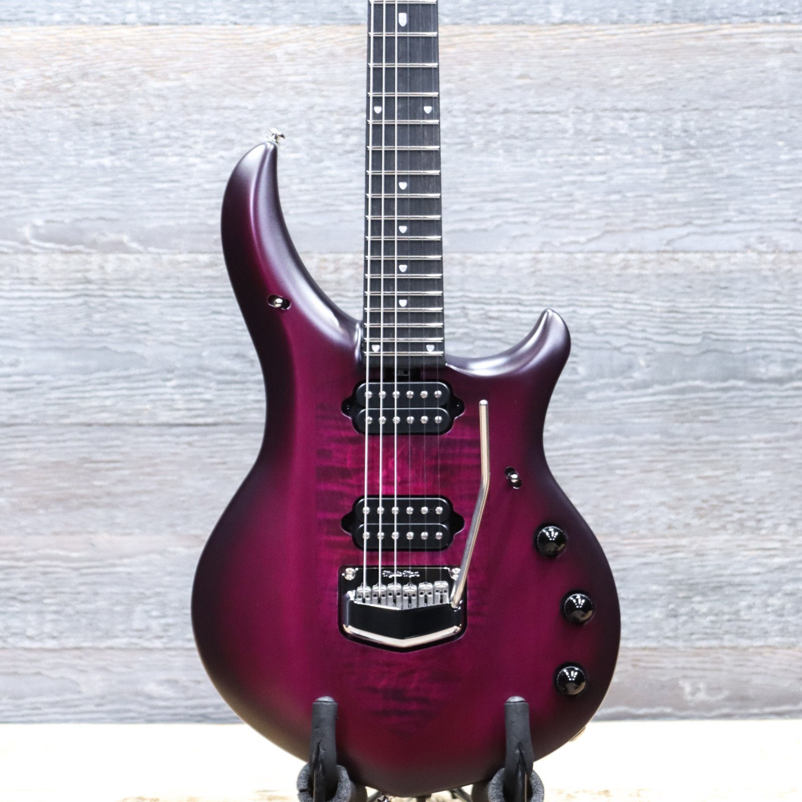 Ernie Ball Music Man Majesty Amaranth Neckthrough Design Electric Guitar w/Case