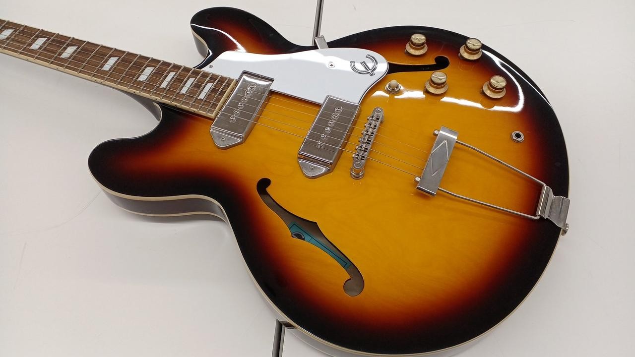 EPIPHONE Casino Vintage Sunburst Hollow Body Electric Guitar