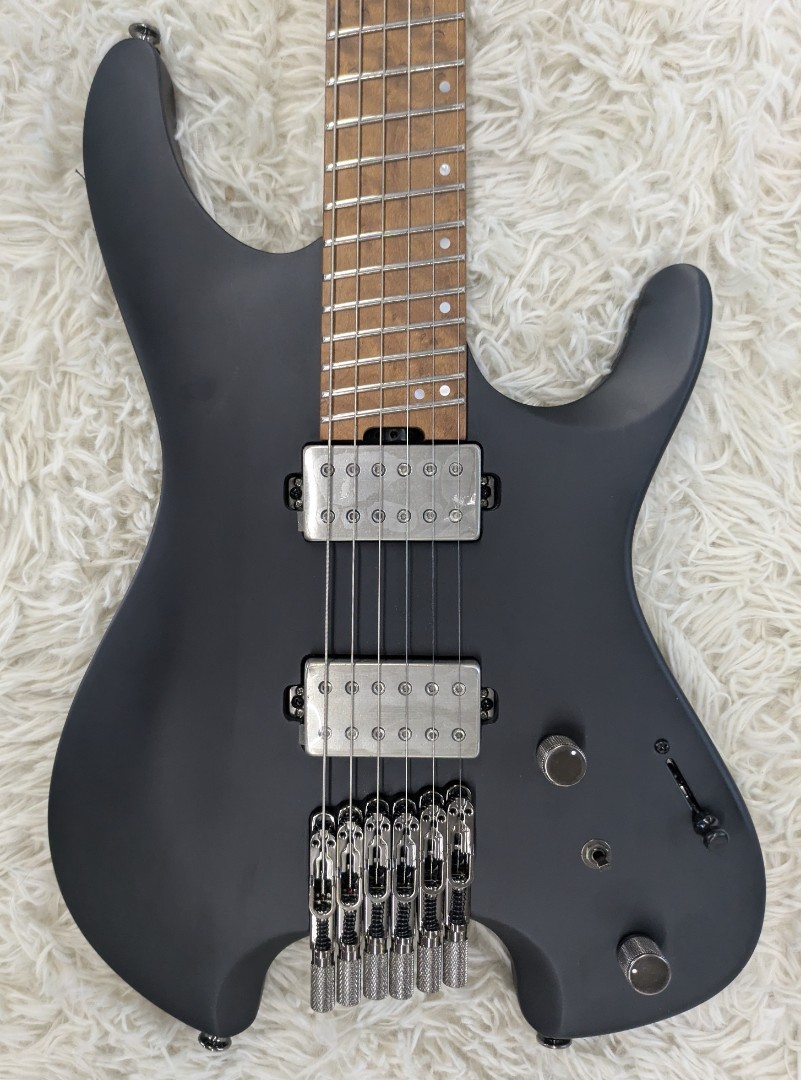Ibanez QX52BKF Quest Series Solid Body 6 String Electric Guitar – Flat Black