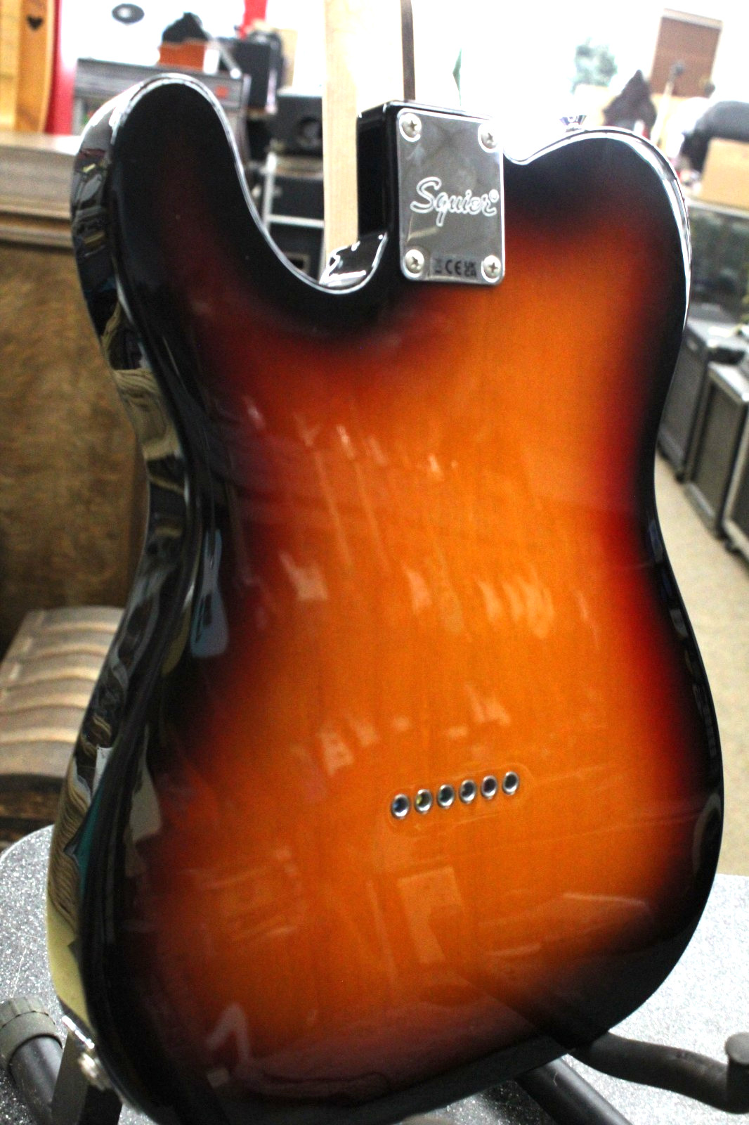 Refurbished Squier Affinity Series Telecaster Thinline – 3-Color Sunburst L@@K!!