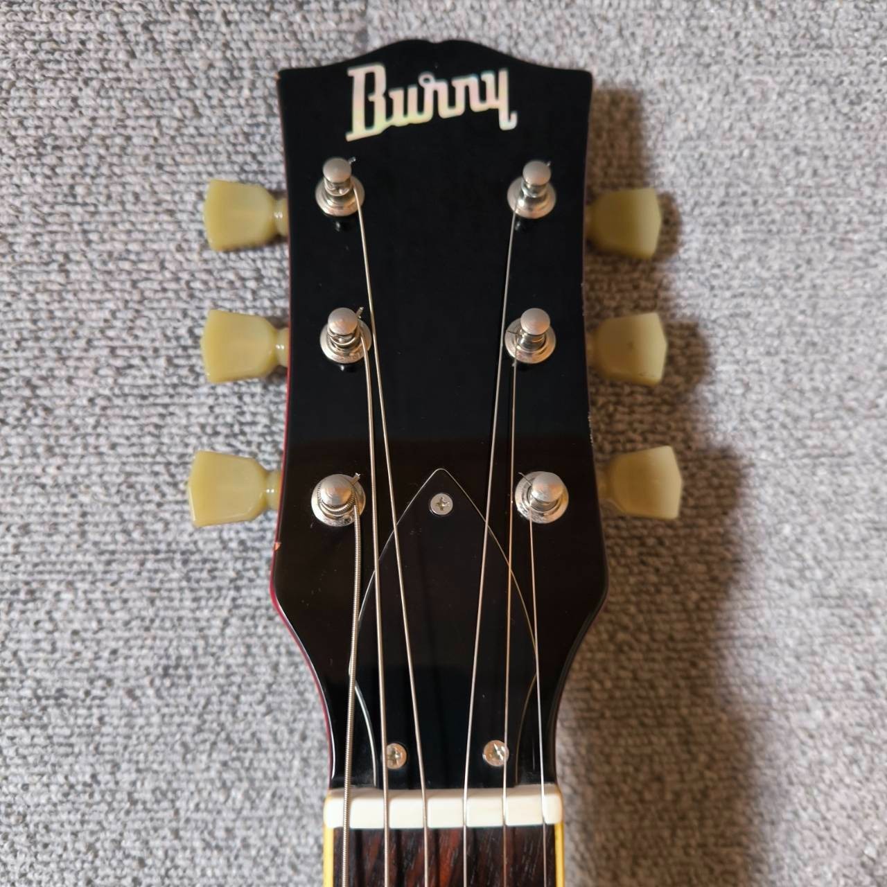 Burny Les Paul Custom Type Electric Guitar Lightning Inlay Randy Rhoads MIJ #6