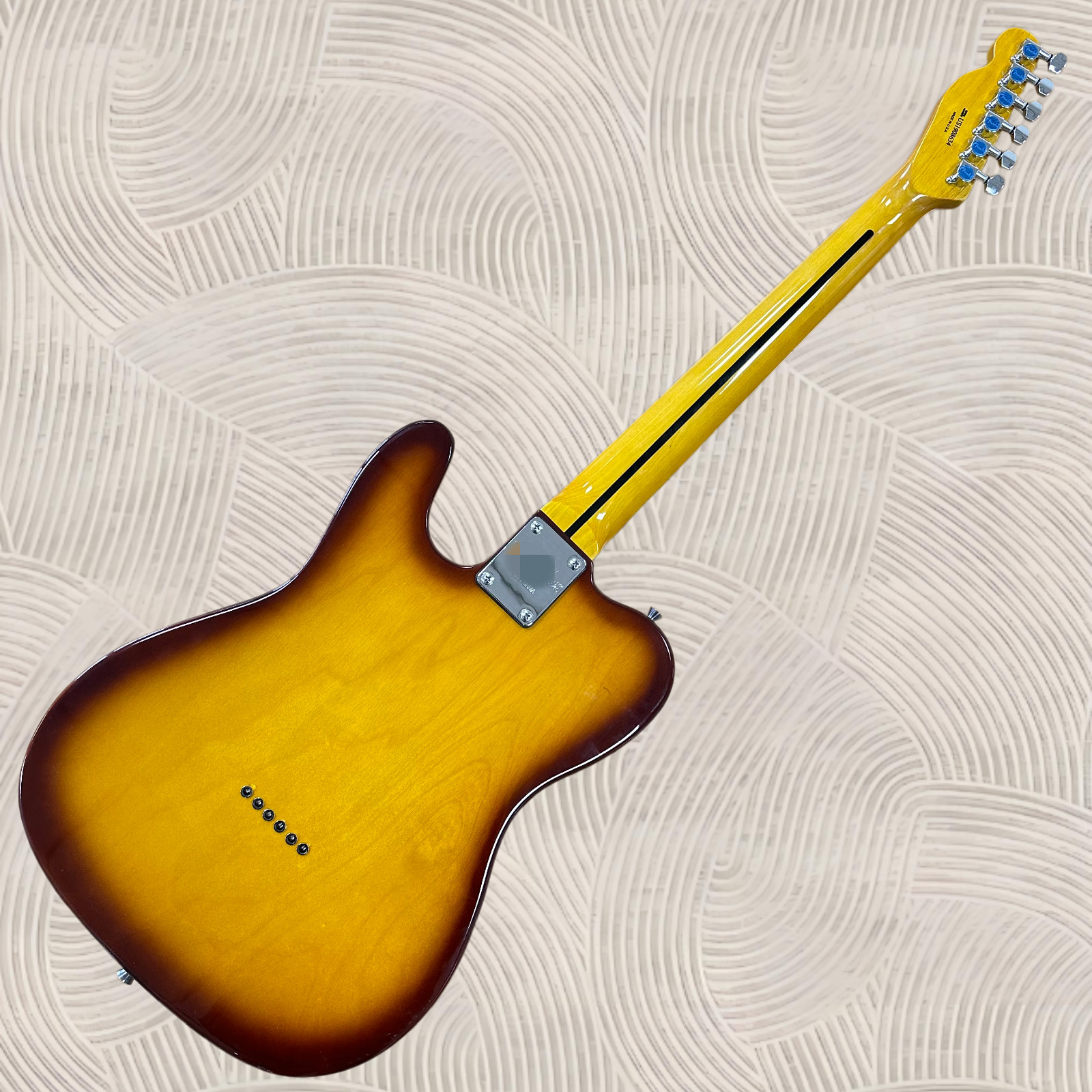Ship US Custom TL ElectricGuitar Sunburst Finish Maple Neck Chrome Hardward