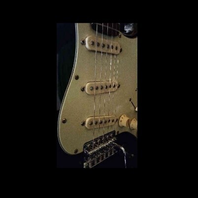 Relic Stratocaster stratocaster black orange mint green junk Kluson Fender body