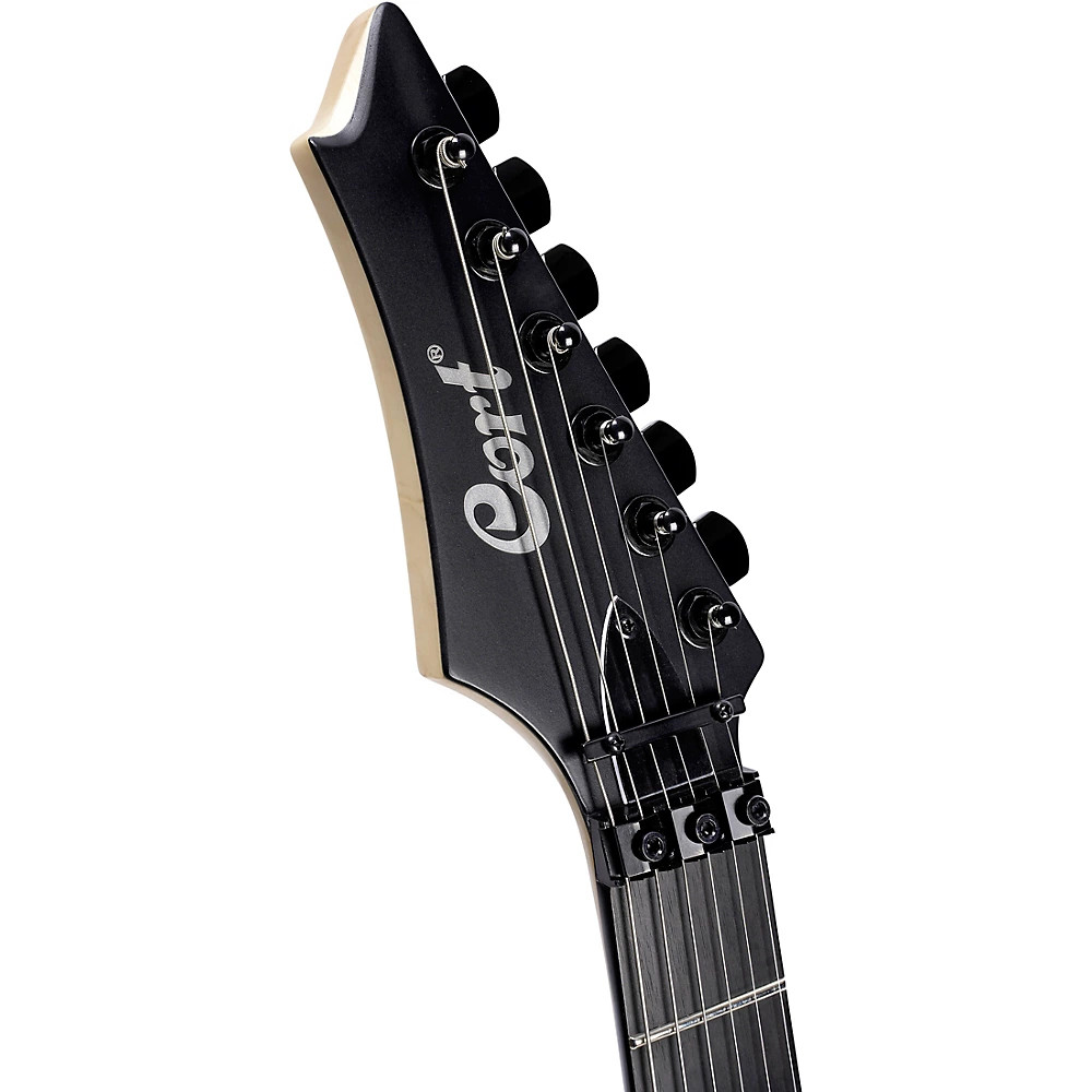 Cort X500 Menace 6String Electric Guitar Black Satin