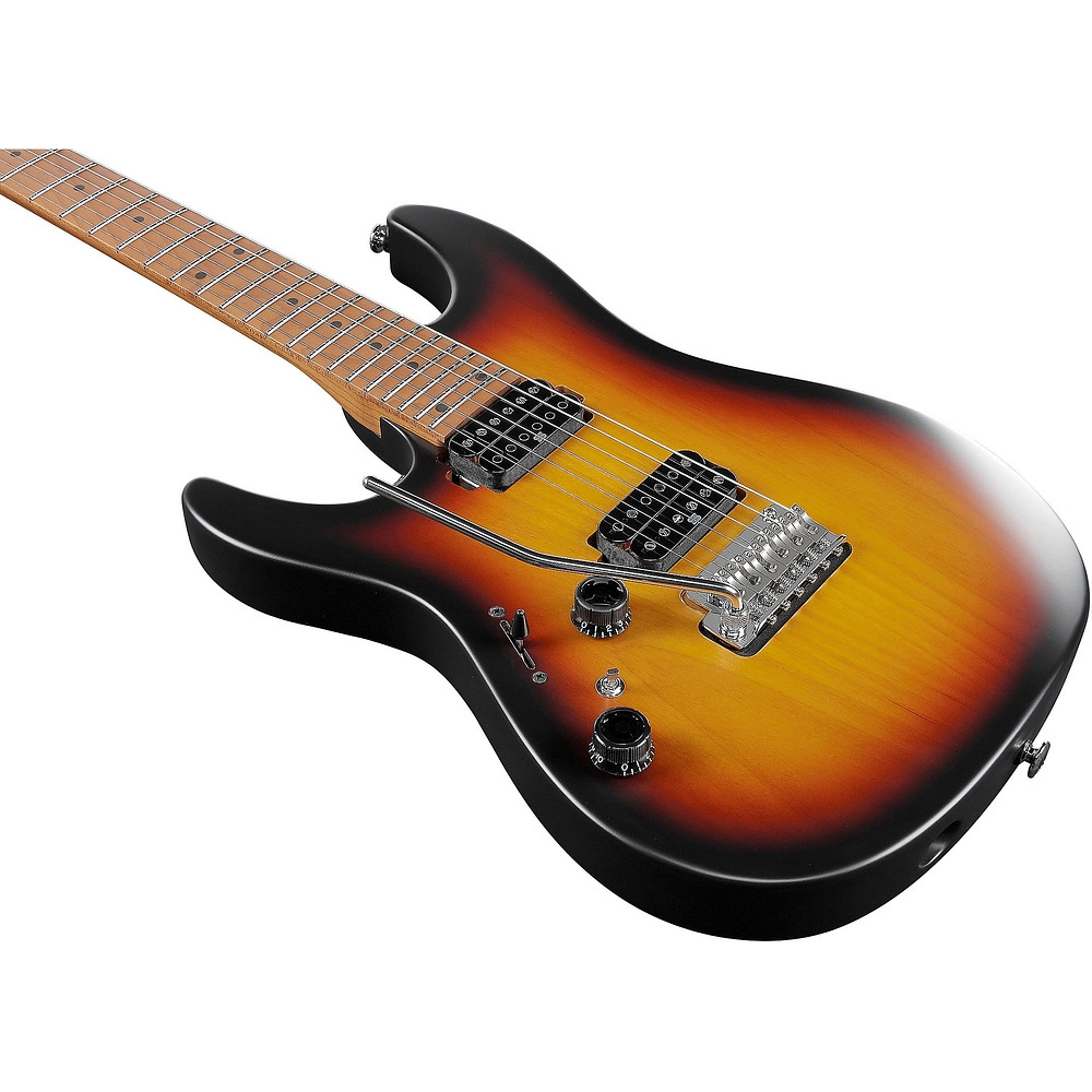 Ibanez Prestige AZ2402L LeftHanded Electric Guitar Tri Fade Burst Flat