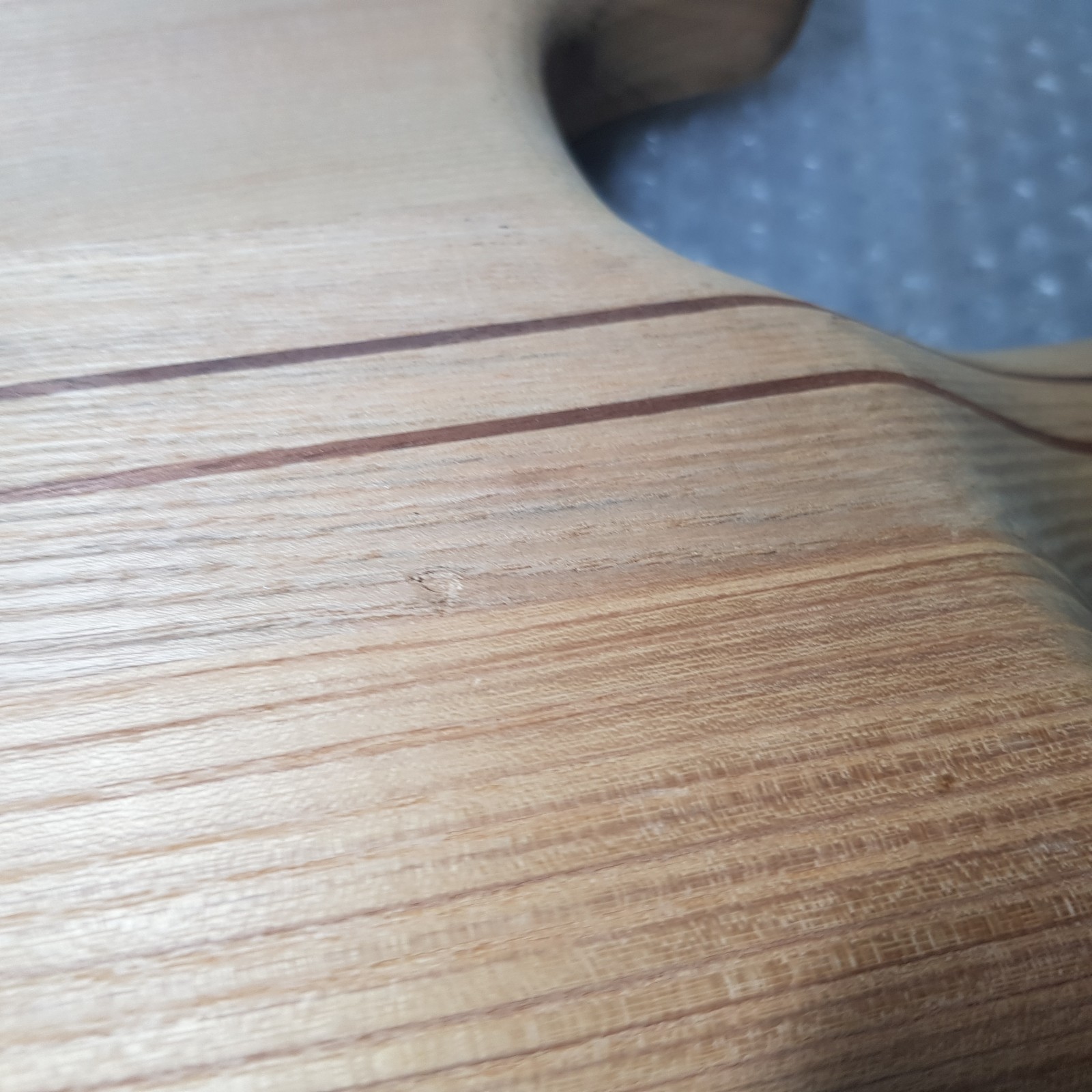 80’s NECK THROUGH SWAMP ASH BODY STR*T – made in GERMANY