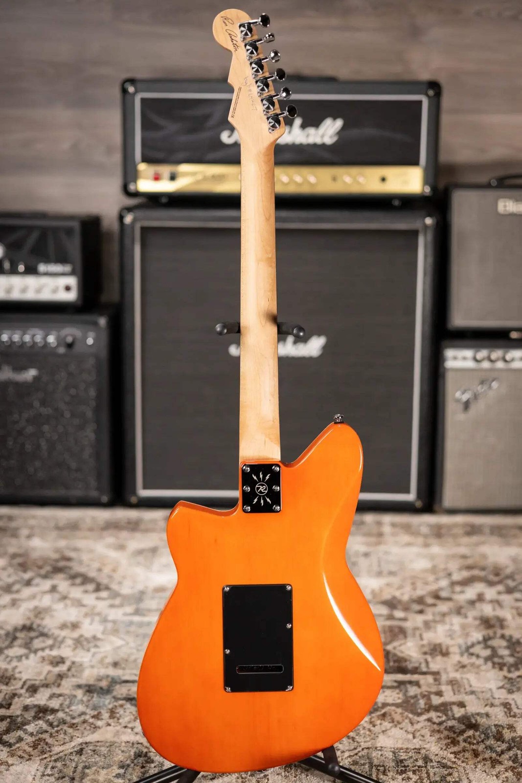 Reverend Ron Asheton Jetstream 390 Electric Guitar – Rock Orange