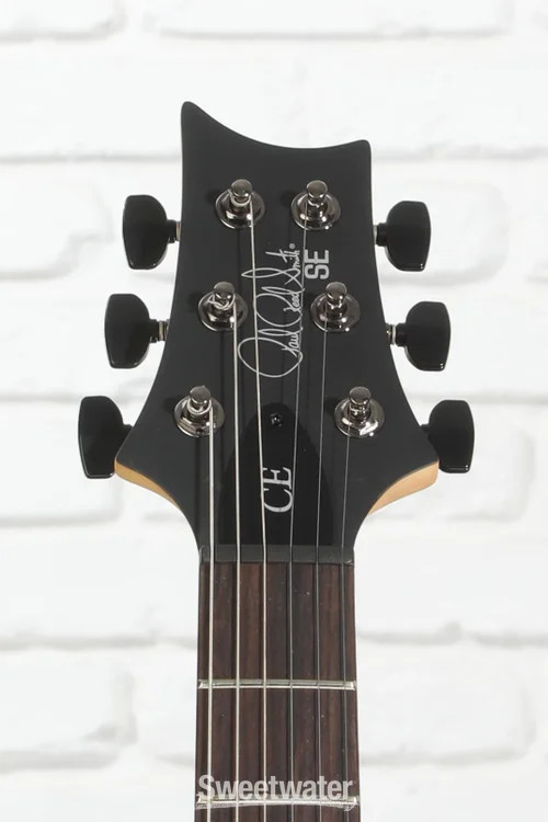 PRS SE CE 24 Standard Electric Guitar – Black Dog Hair, Sweetwater Exclusive