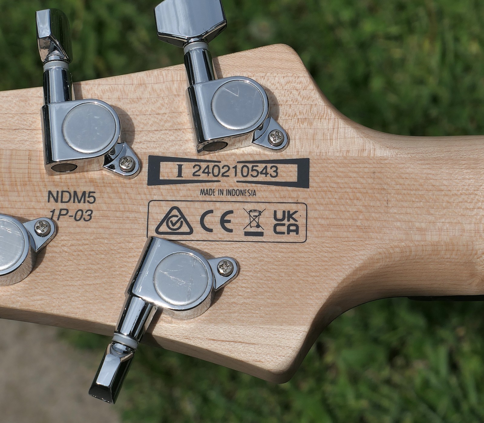 IBANEZ NDM5 SB Noodles Signature Electric Guitar Offspring Kevin Wasserman P90’s