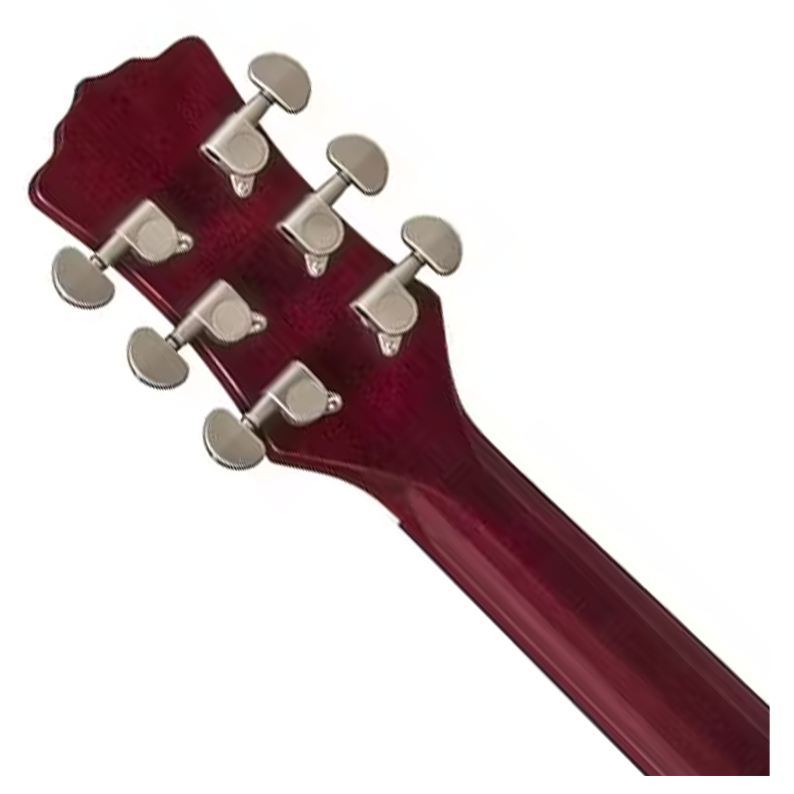 Luna Flora Lotus Quilt Maple Acoustic-Electric Guitar – Trans Shiraz – Used