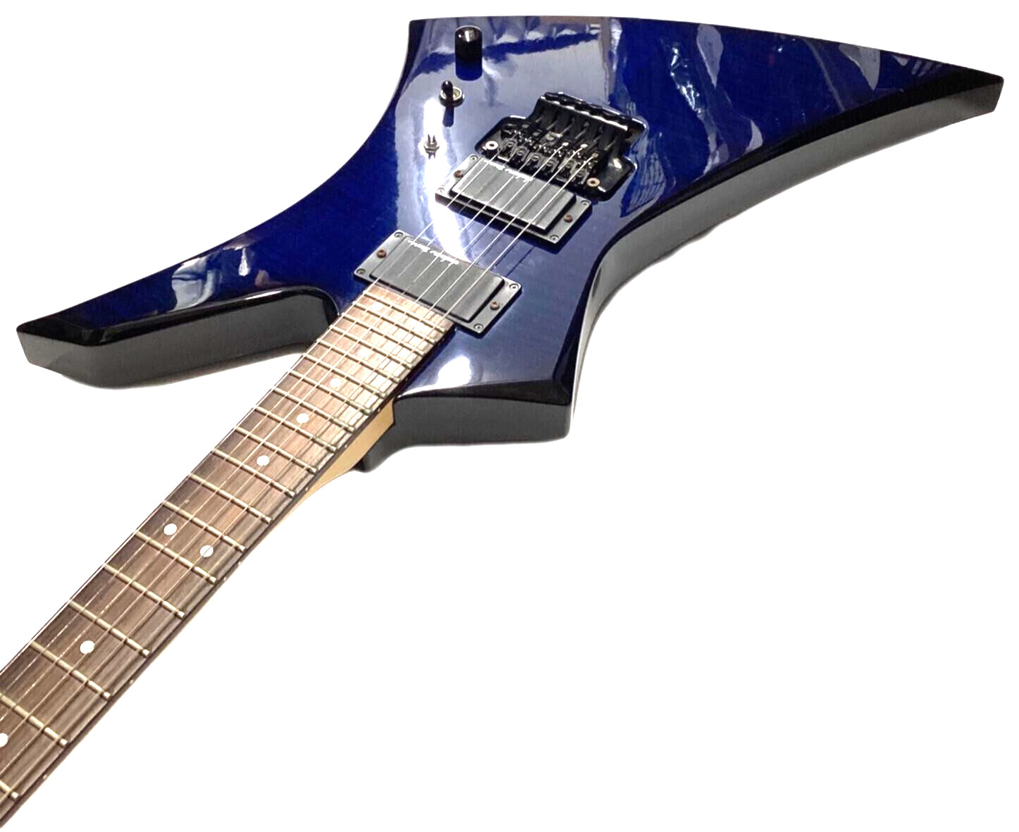 Jackson Stars Kelly Guitar See Thru Blue Made in Japan