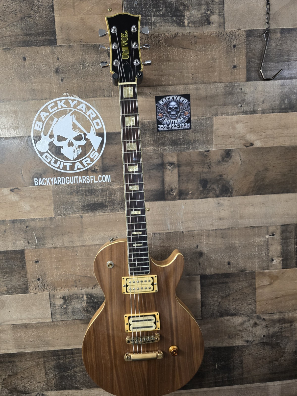 1970’s Univox Les Paul – Natural – Original Case –