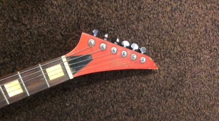 Hondo H770 Formula 1 Electric Vintage Project Guitar – As Is – As shown!
