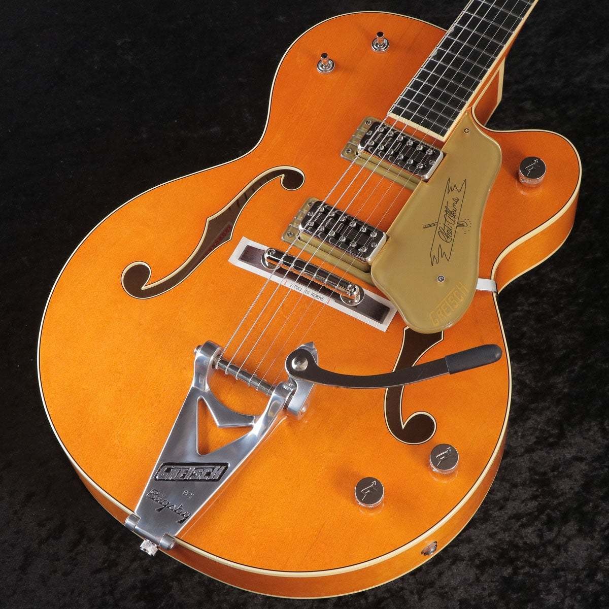 Gretsch G6120T-59 Vintage Select Edition 59 Chet Atkins with Bigsby Orange Stain