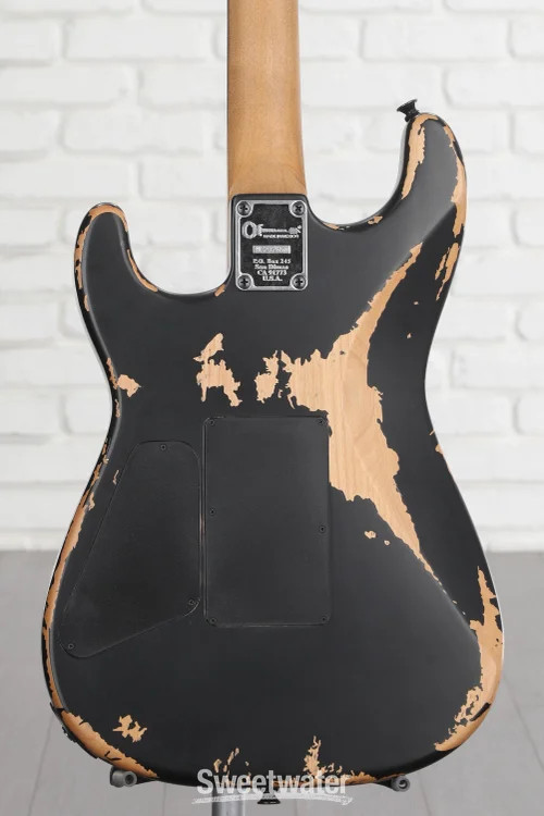 Charvel Pro-Mod Relic San Dimas Style 1 HH FR PF Electric Guitar – Weathered