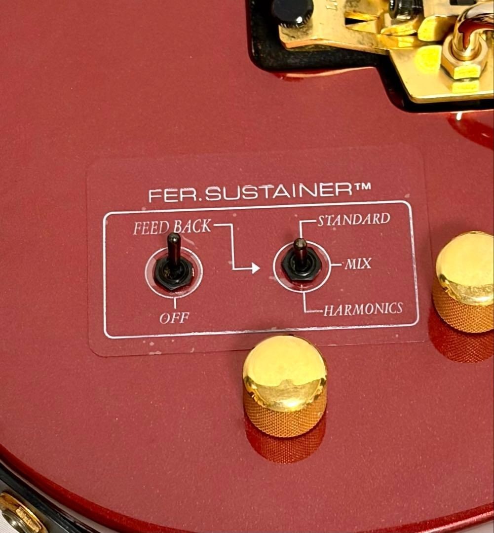 FERNANDES FR-85S Sustainer Electric Guitar 1994 Japan Floyd Rose 24 Fret