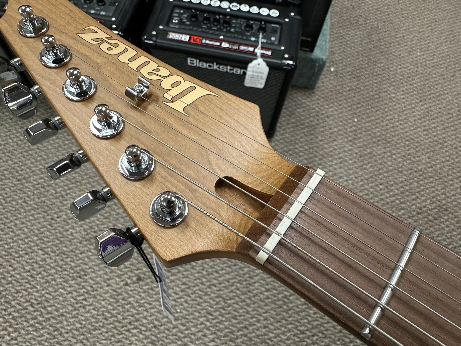 Ibanez Standard AZ22S1F Electric Guitar – Transparent Black Sunburst