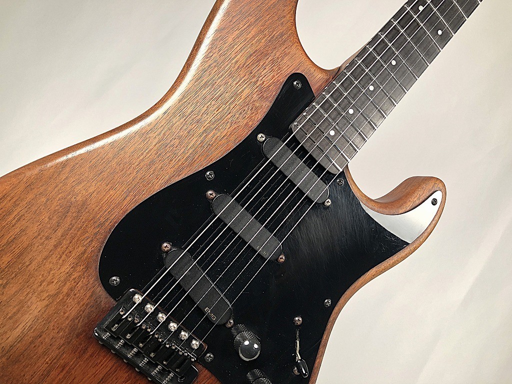 Moon ST-189 NATURAL Oil FINISH Electric Guitar Used Product Shipping From Japan
