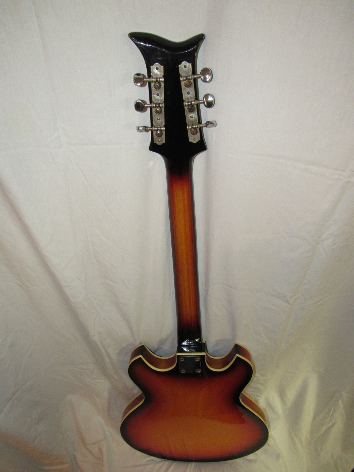 1964-1968 Teisco EP 2T Del Rey Electric Guitar “Dark Sunburst”