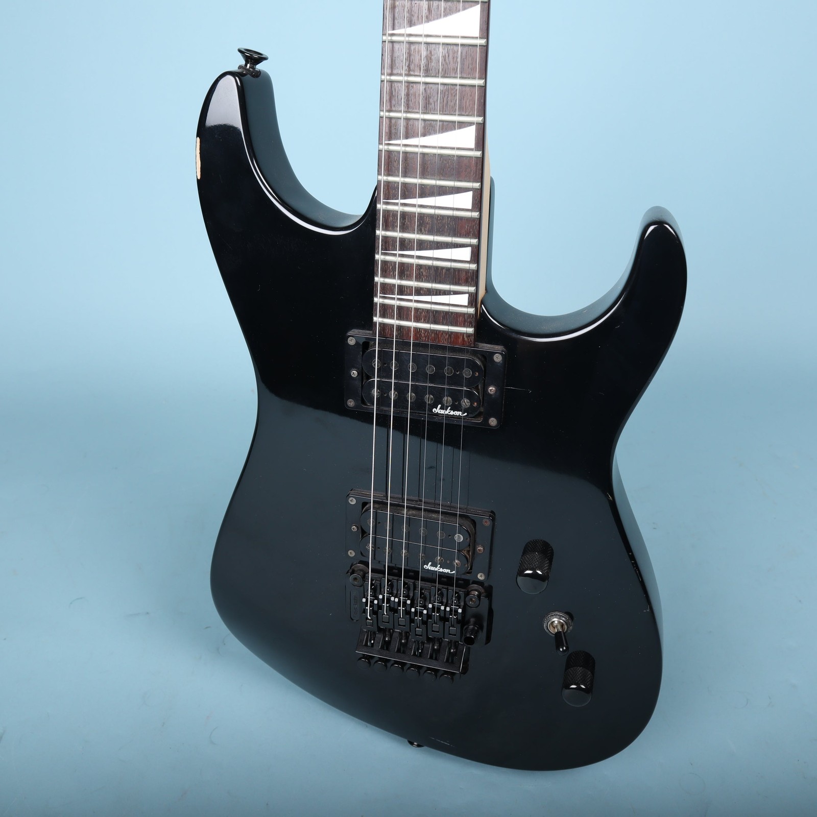 Charvel Predator Electric Guitar Black with Sharkfin Inlays 1991