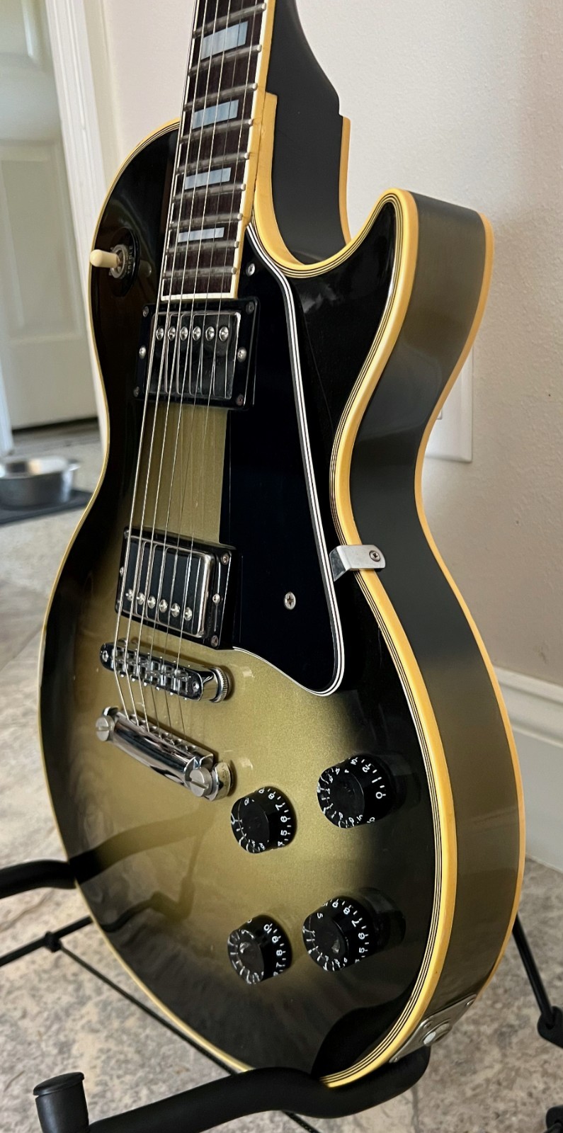 1984 Gibson Les Paul Custom Silverburst