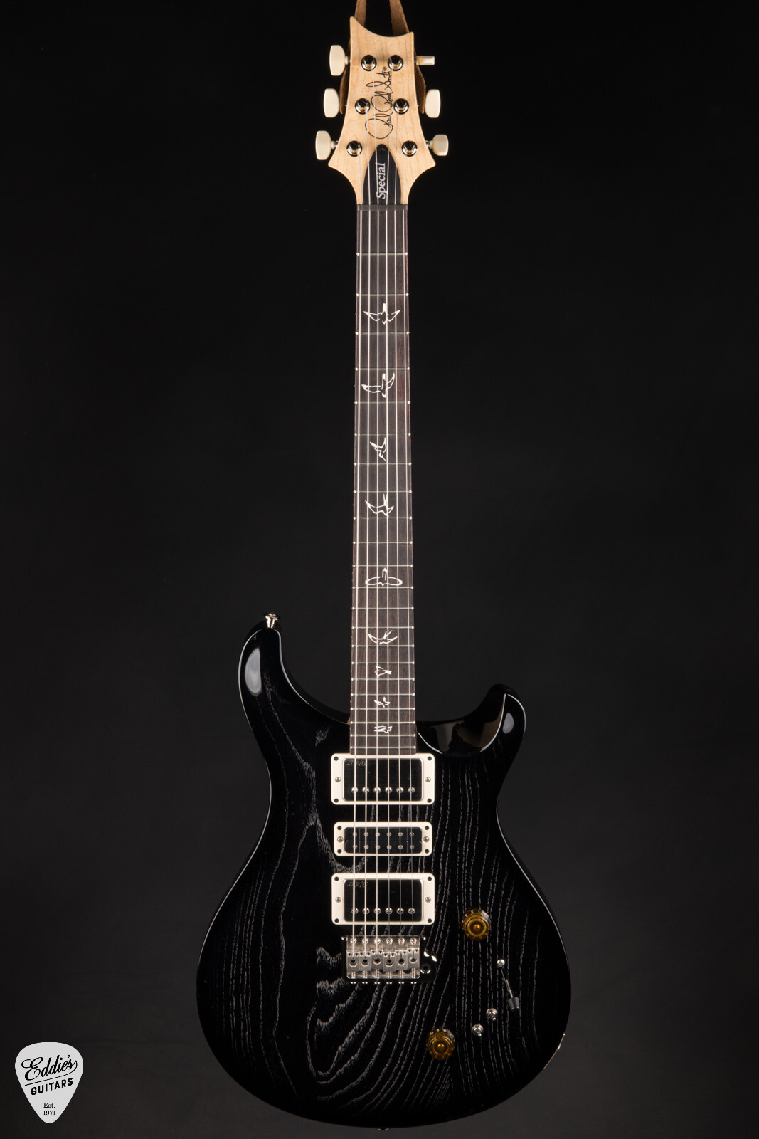 PRS S2 Swamp Ash Special – Black Doghair Smokeburst #405373