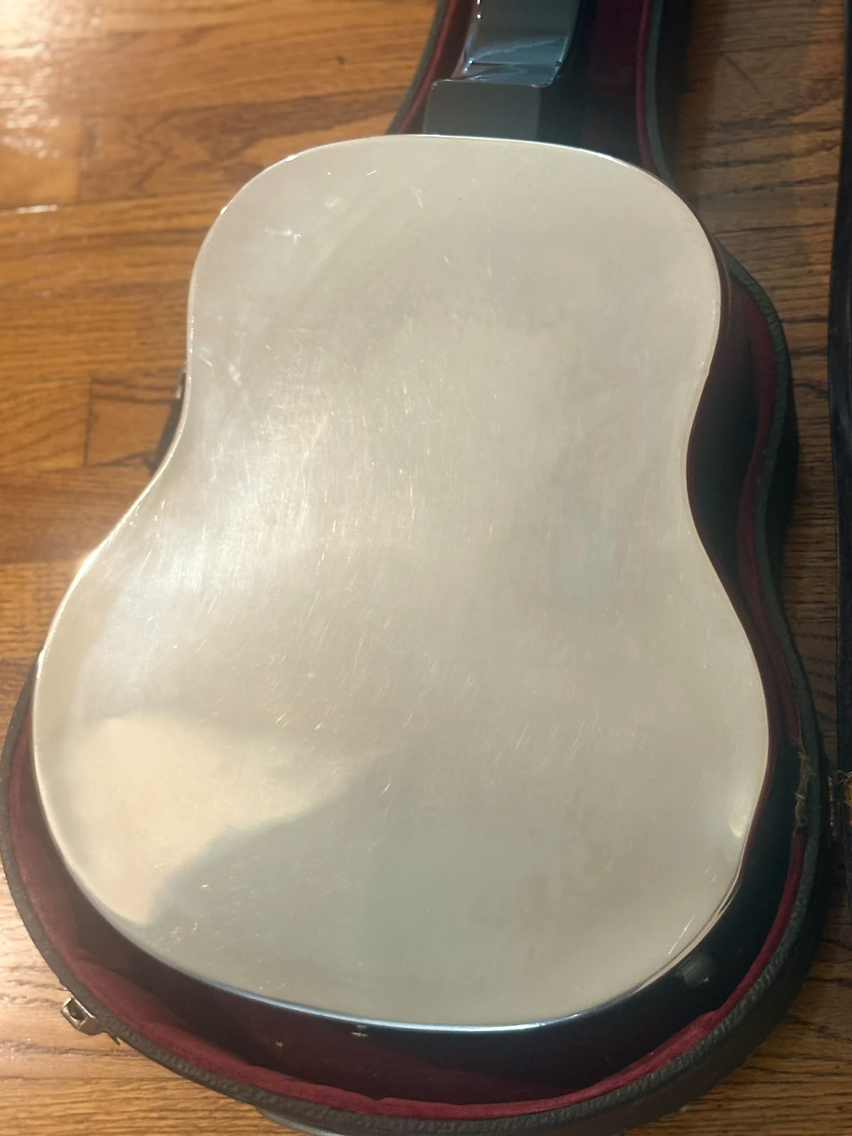 1930s National Silvo Electric Hawaiian Guitar – Lap Steel Art Deco Hollow Metal