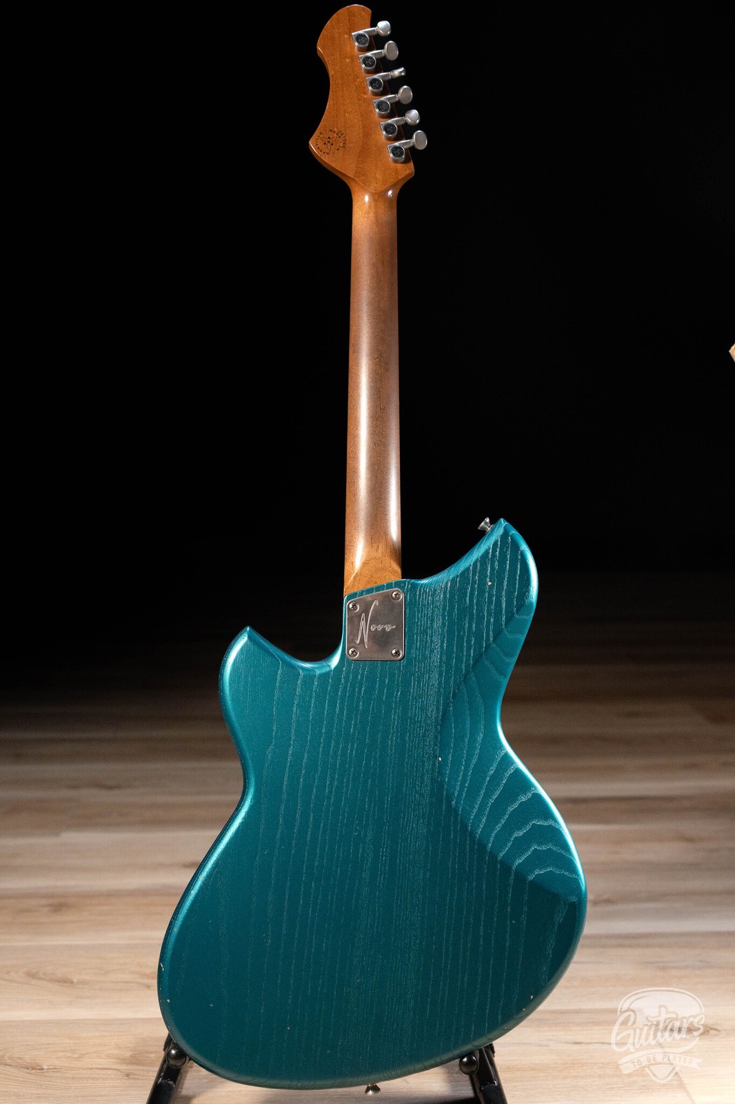 Novo Custom Miris H2 w/ 24.75″ Scale & Fralin Pure PAF’s – Ocean Turquoise