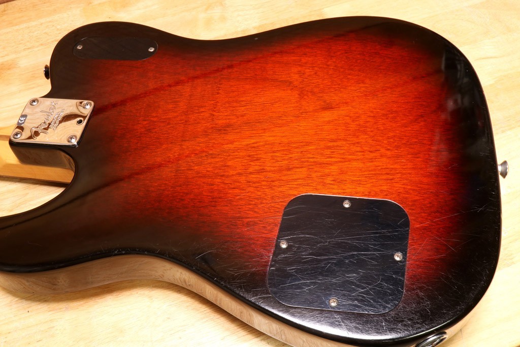 Fender Tele-Sonic + OHSC 1999 – Nice! Crimson Red Transparent 85830