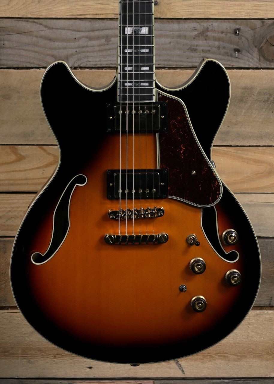 Ibanez Artstar AS113 Hollowbody Guitar Brown Sunburst w/ Case
