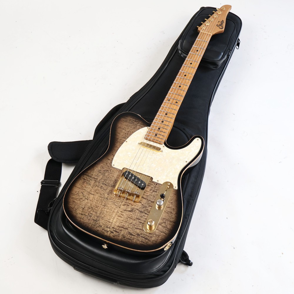 Suhr Classic T Deluxe Flame Maple Top Trans Charcoal Burst 2019 Safe delivery fr