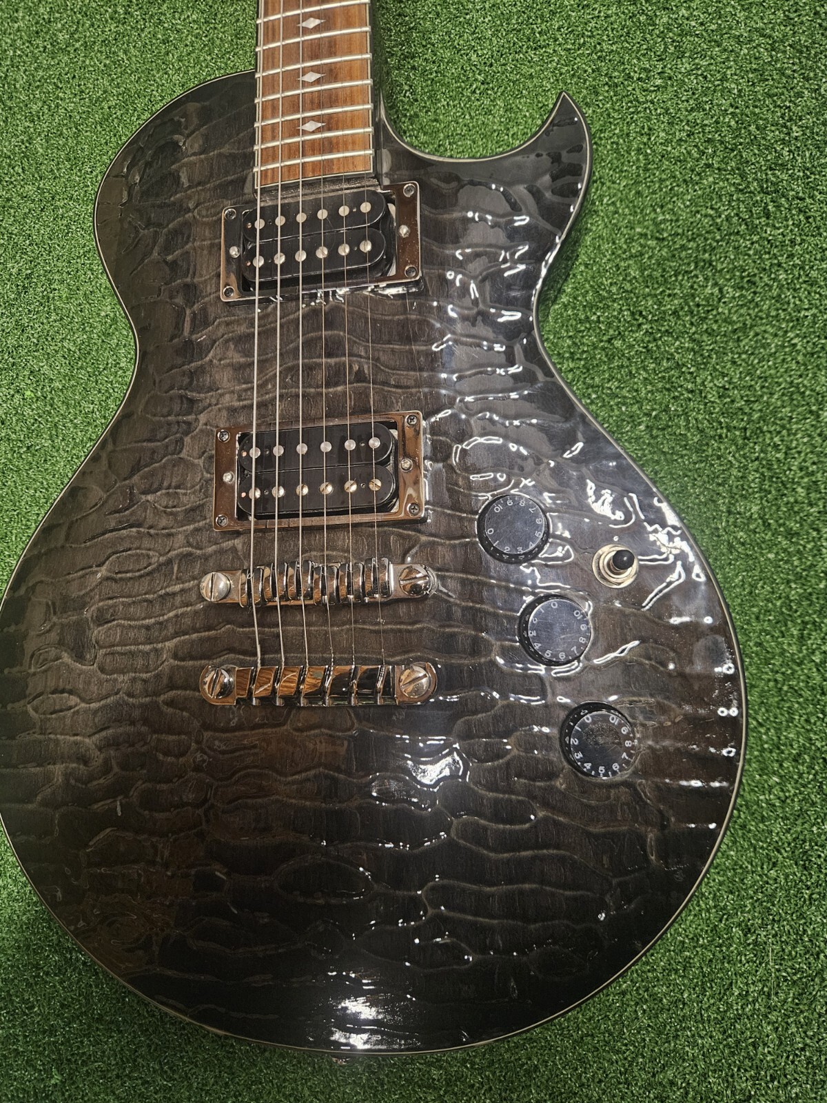 Ibanez N427 Black Solid Body Electric 6 string Guitar Made in China