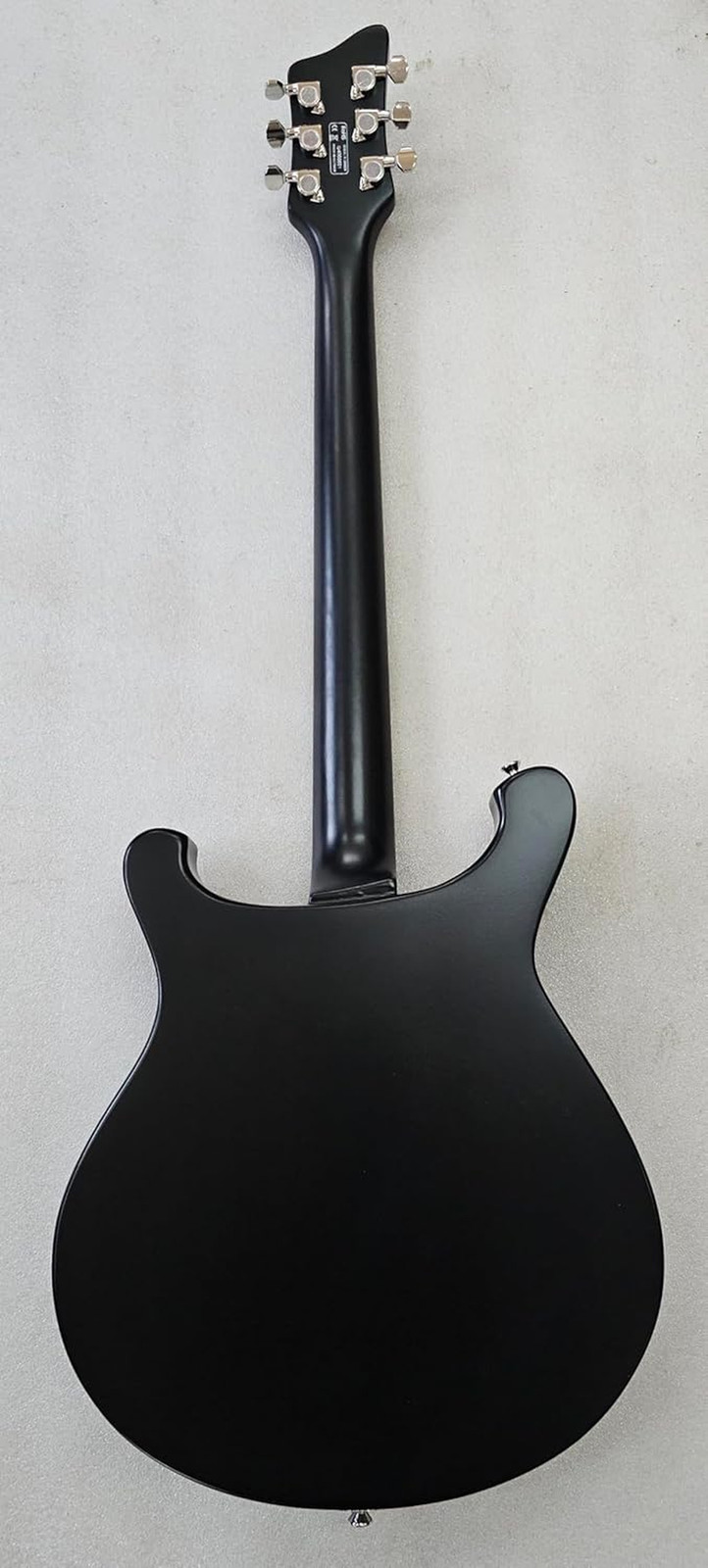 IYV IRK-300 Semi Hollow Electric Guitar Black HH Pickups Maple Neck Jatoba