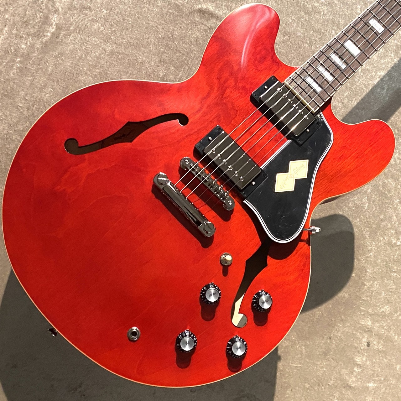 Epiphone 1962 ES-335 Reissue ~60’s Cherry~ #26031510459 3.75kg Custombucker Rose