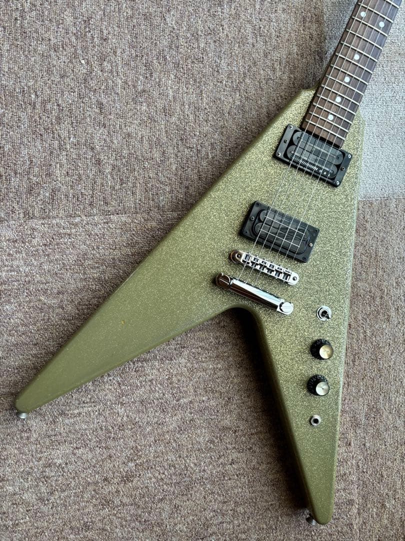 Bill Lawrence Flying V 1980s MIJ Vintage Shake Model Moridaira Upgraded Gig Bag