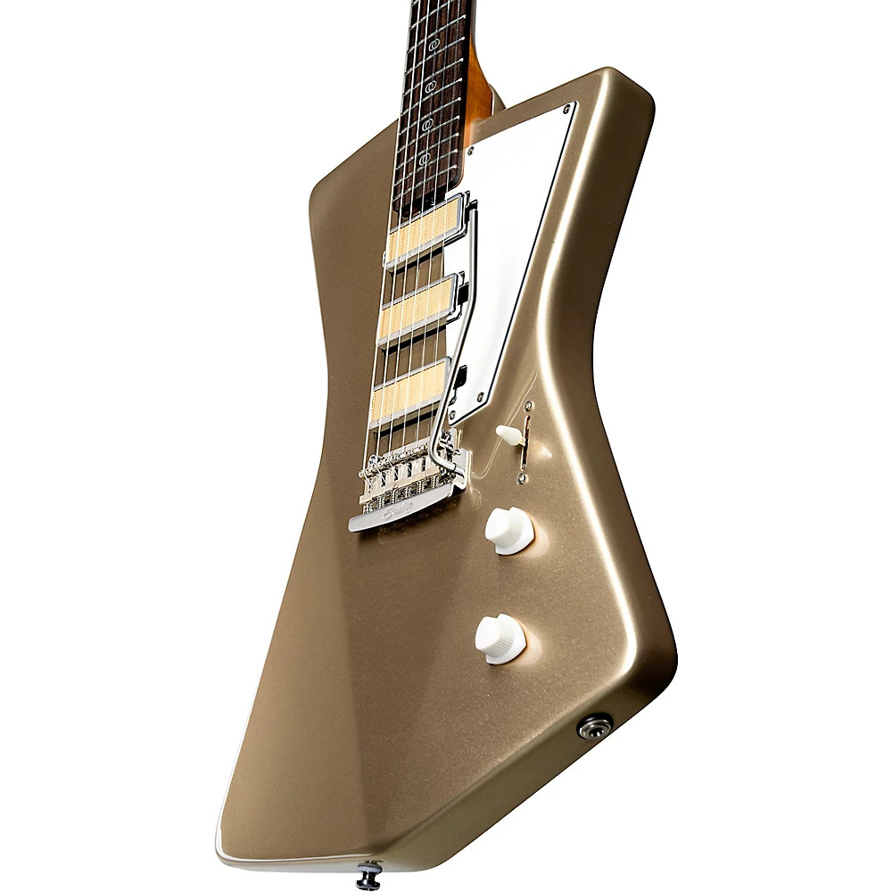 Sterling by Music Man St. Vincent Goldie Electric Guitar Cashmere
