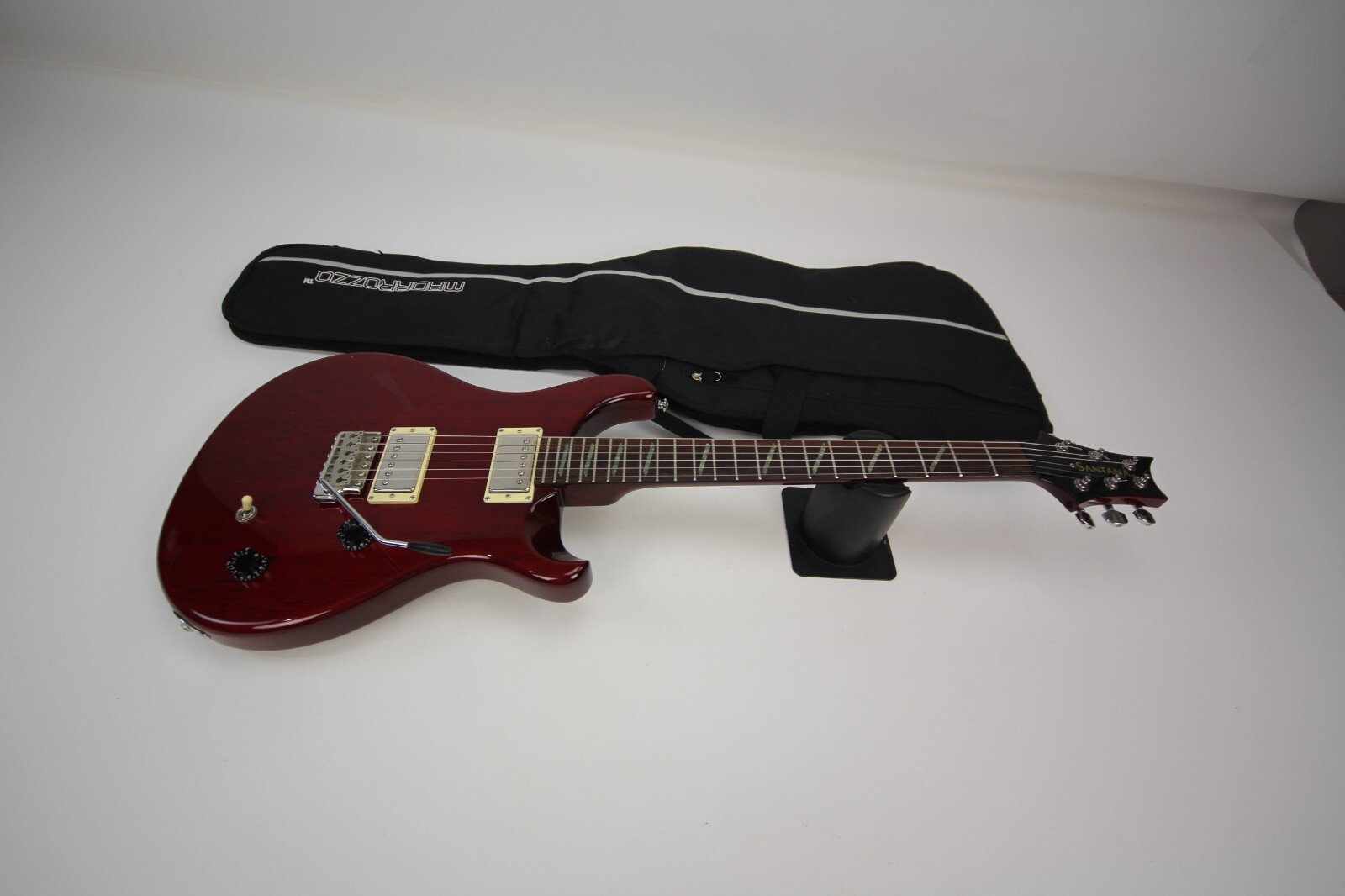 PRS SE Santana Signature 2001 MIK HH Scarlet Red Carlos Paul Reed Smith Guitar