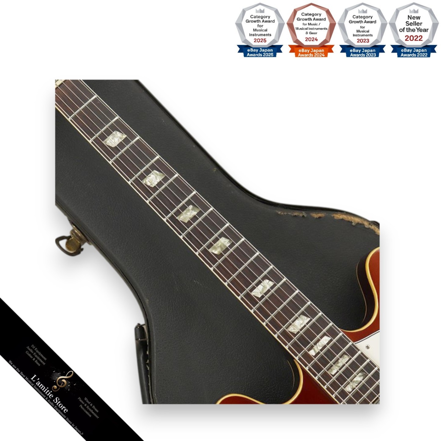 Epiphone Vintage E230TD Casino ’67 Sparkle Burgundy Electric Guitar