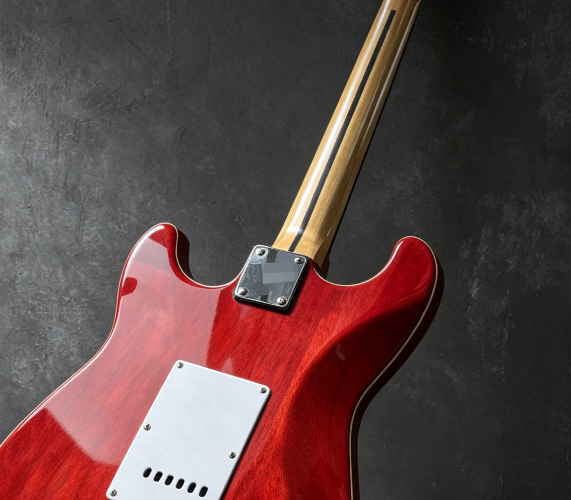 US Warehouse ST Style Electric Guitar Sunburst Color Alder Body