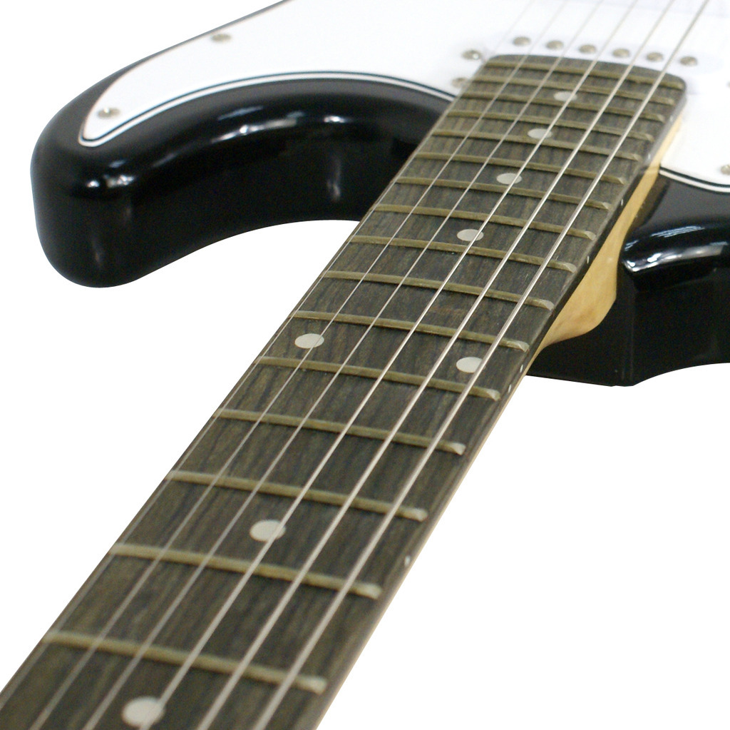 39″ Black Electric Guitar with Amp, Case and Accessories Pack Beginner Full Size