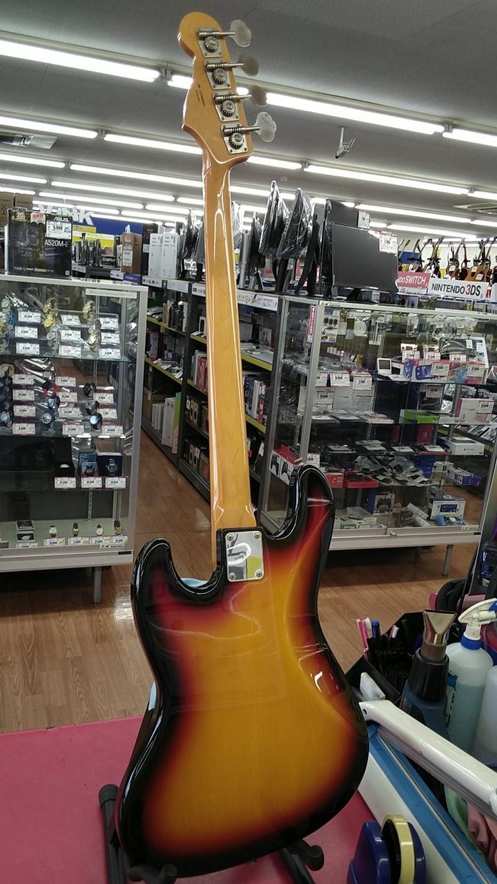 [FENDER JAPAN] TRADNL 60S JAZZBASS 3TSB Basswoodbody Mapleneck/Soft case used