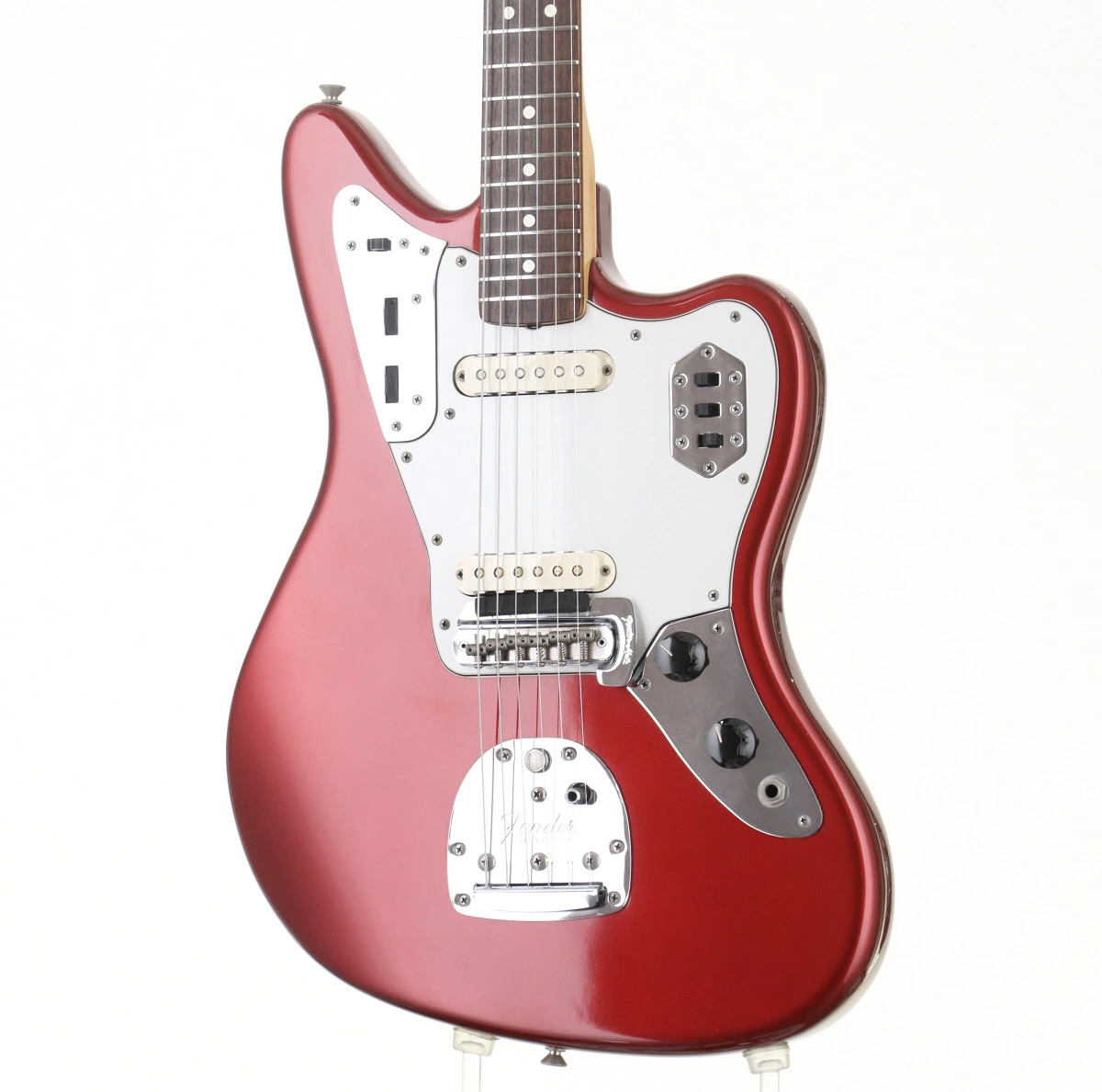 Used Fender American Vintage 62 Jaguar Candy Apple Electric Guitar 1999 Red