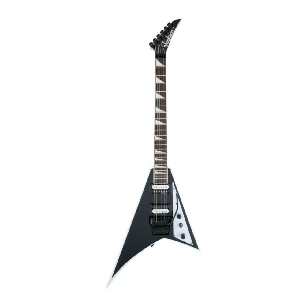Jackson JS Series Rhoads JS32 6 String Black with White Bevels Electric Guitar