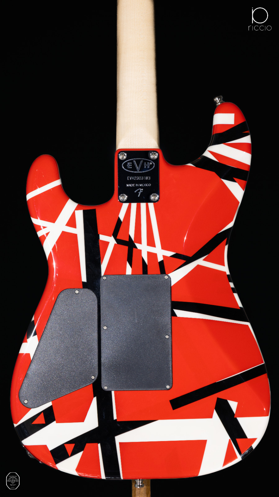 Swarovski® crystals’ | Eddie Van Halen – EVH – “Eruption” | custom guitar