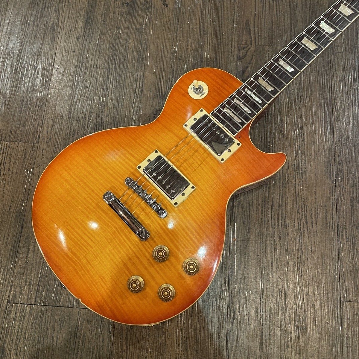 [GrassRoots] Limited Model Les Paul type Electric Guitar Used From Japan No Case