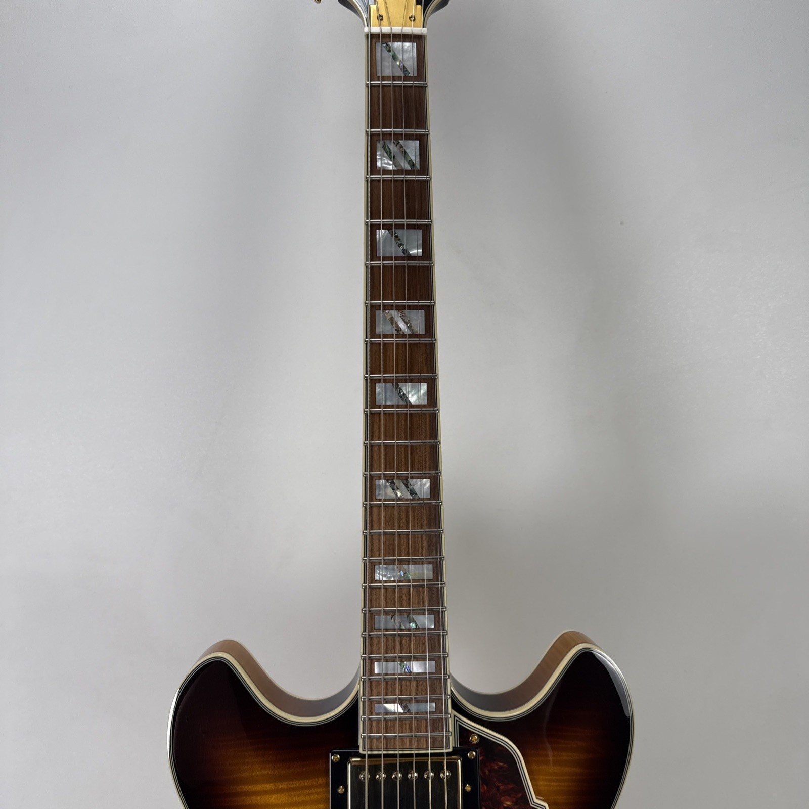 D’Angelico Excel DC SP Semi-Hollow Electric Guitar w/Original Case Sunburst
