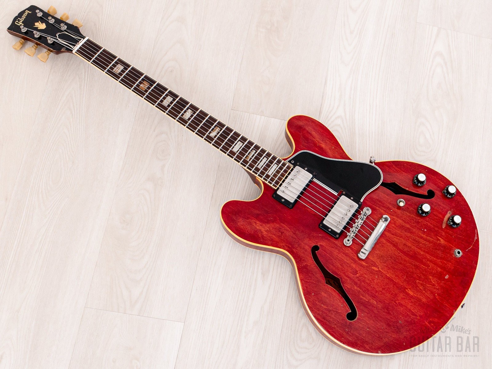 1962 Gibson ES-335 TDC Vintage Semi-Hollowbody Electric Guitar Cherry w/ Case