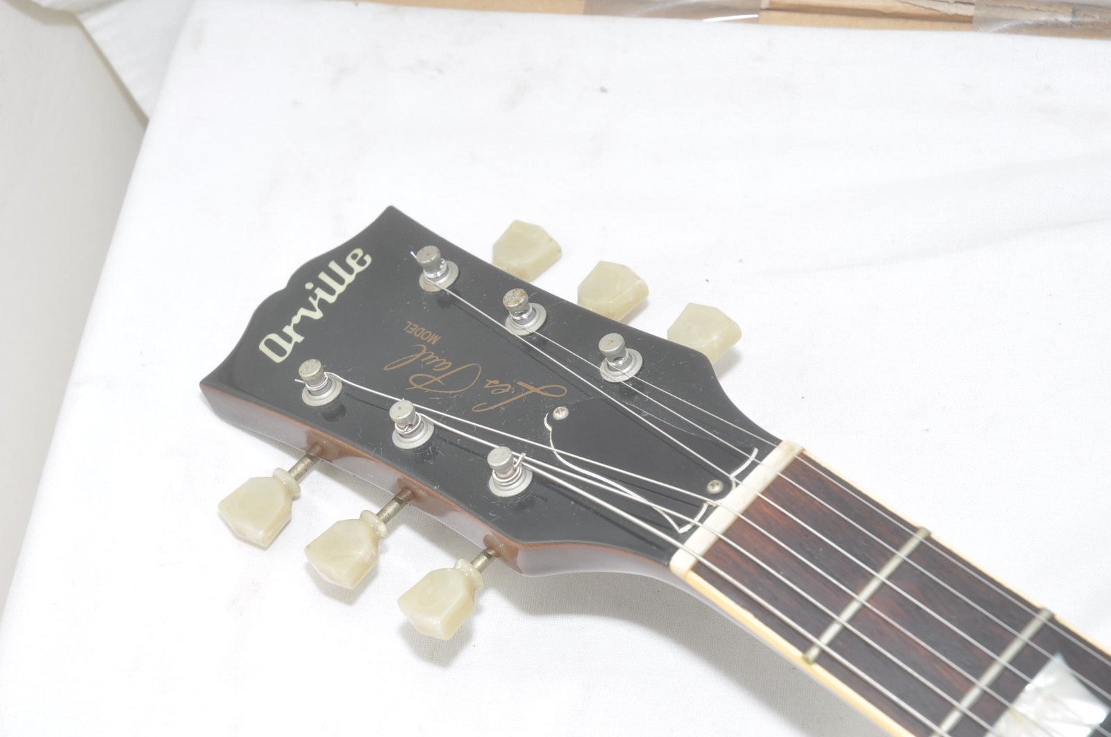 Orville Les Paul Standard Lemon Drop Electric Guitar Ref No 7698